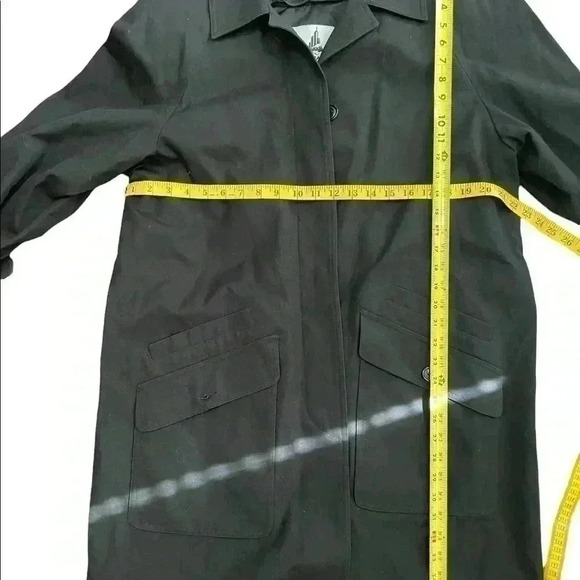 Misty Harbor Black Trench size 12 - Picture 3 of 9